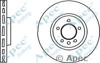 APEC BRAKING dsk2883 -  Тормозной диск